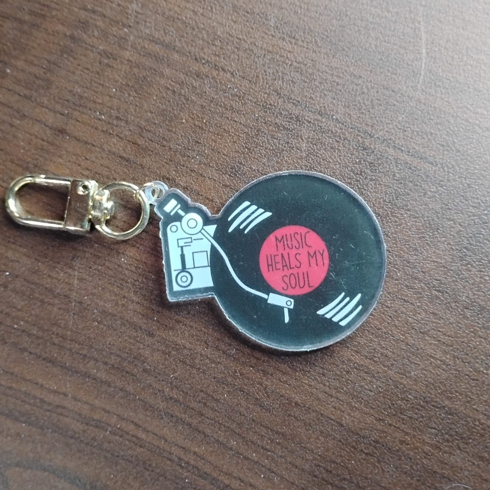 Cassette Tape & Record Keychains/Bag Charms - Picture 3 of 9